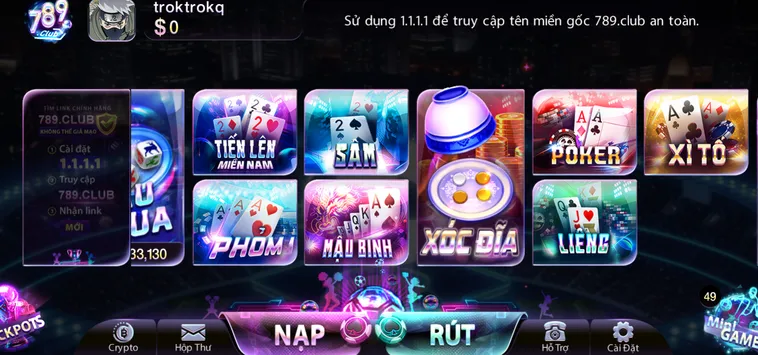 Thỏa Sức Đấu Trí Cùng Game Bài 789club Nhận Giải Thưởng Tiền Mặt Khổng Lồ Mỗi Ngày