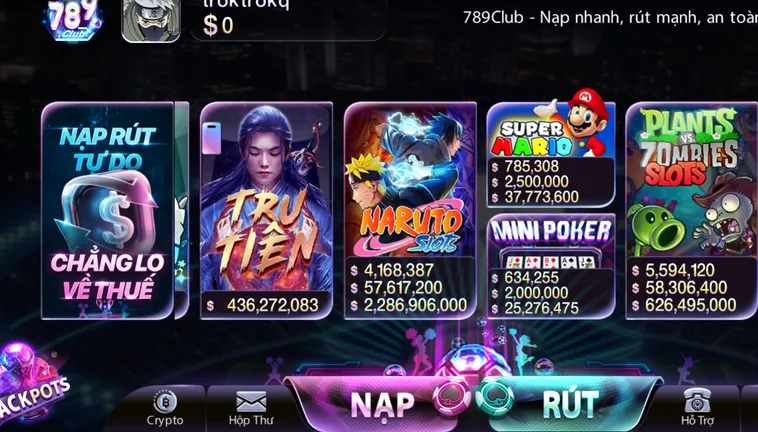 Chinh Phục Thế Giới Slots Game 789club Đỉnh Cao Với Tỷ Lệ Nổ Hũ Siêu Khủng