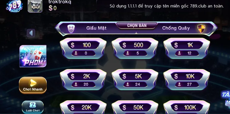Phỏm 789club Đỉnh Cao Đấu Trí Nhận Thưởng Cực Khủng Khiến Bạn Phải Kinh Ngạc