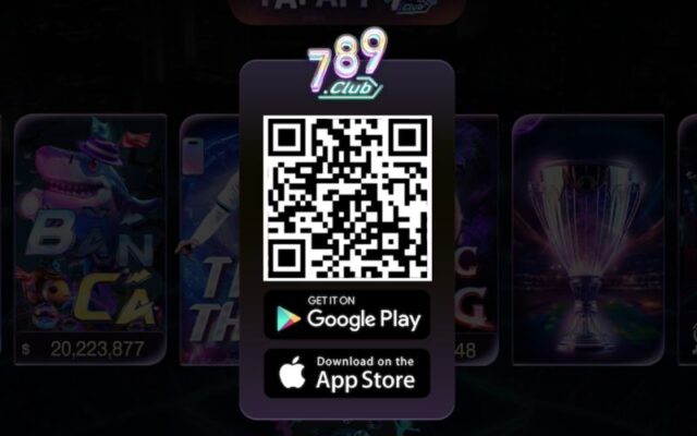 Giao diện tải app 789club